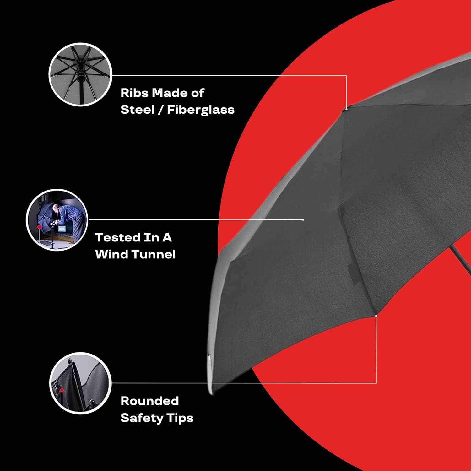Knirps A200 Medium Duomatic Automatic Umbrella