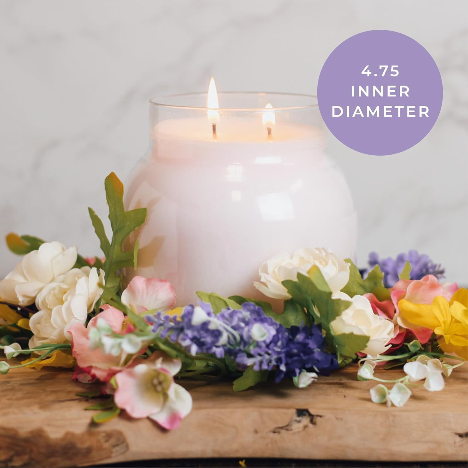 A Cheerful Giver Candlestick Holder Botanical Bliss