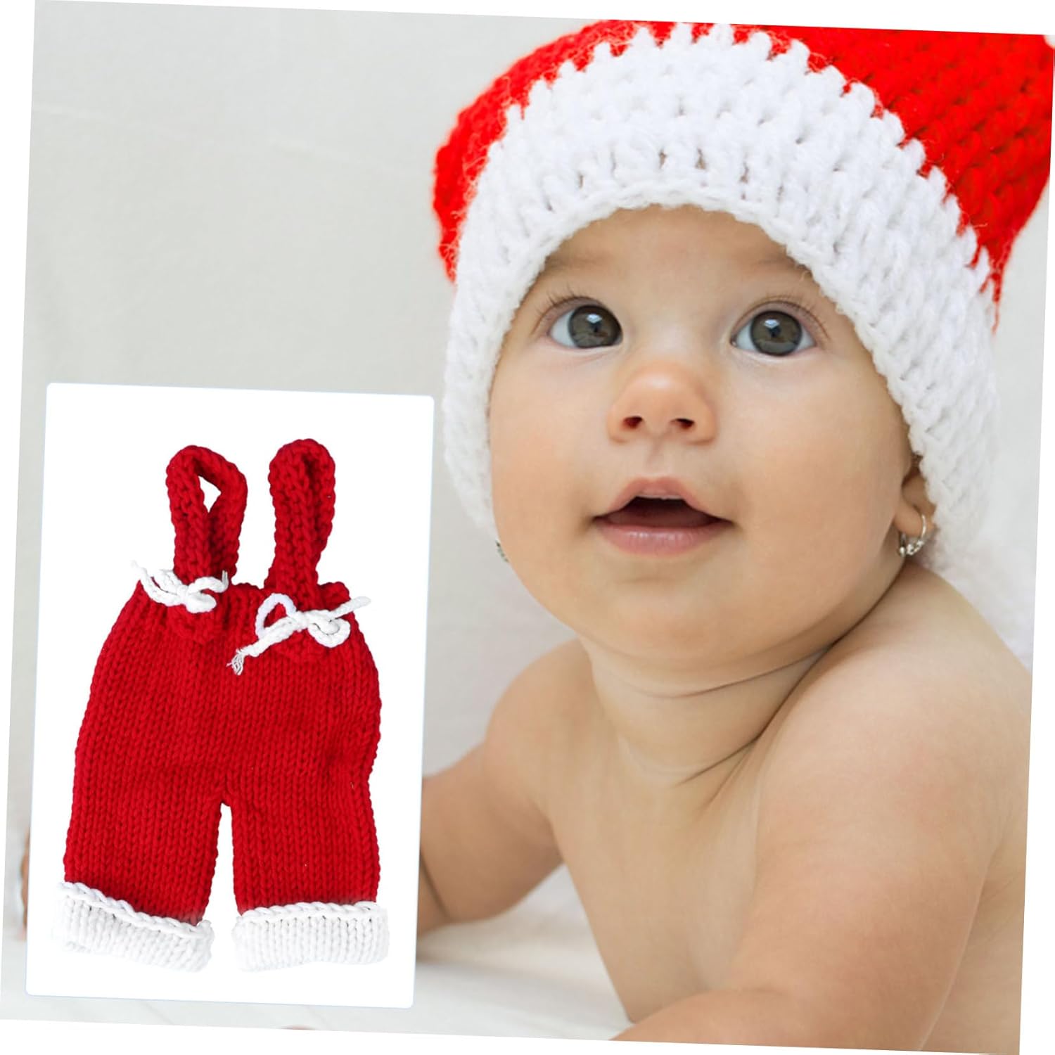 LIFKOME Christmas Baby Outfit Set Handmade Cotton