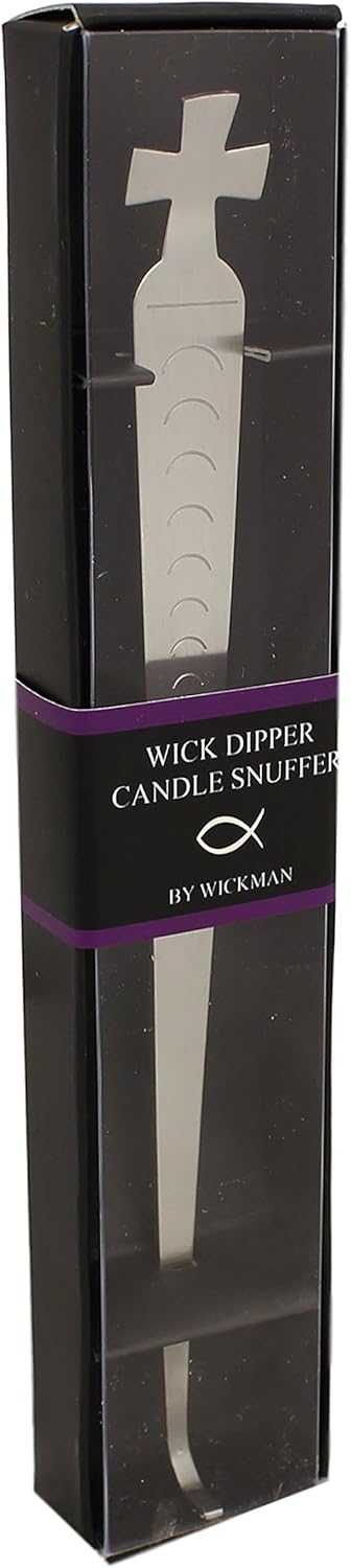 Wickman Wick Dipper Candle Snuffer with Cross Motif 1