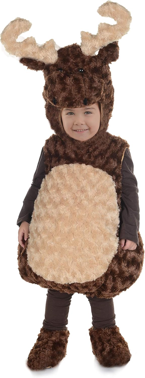 UNDERWRAPS Toddler Moose Belly Costume