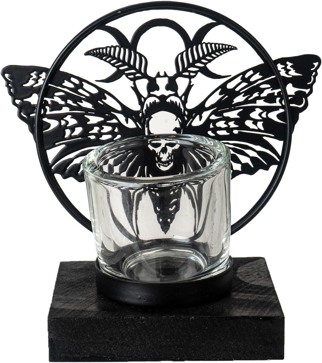 Pacific Giftware Deaths Head Moth Tea Light Holder 1