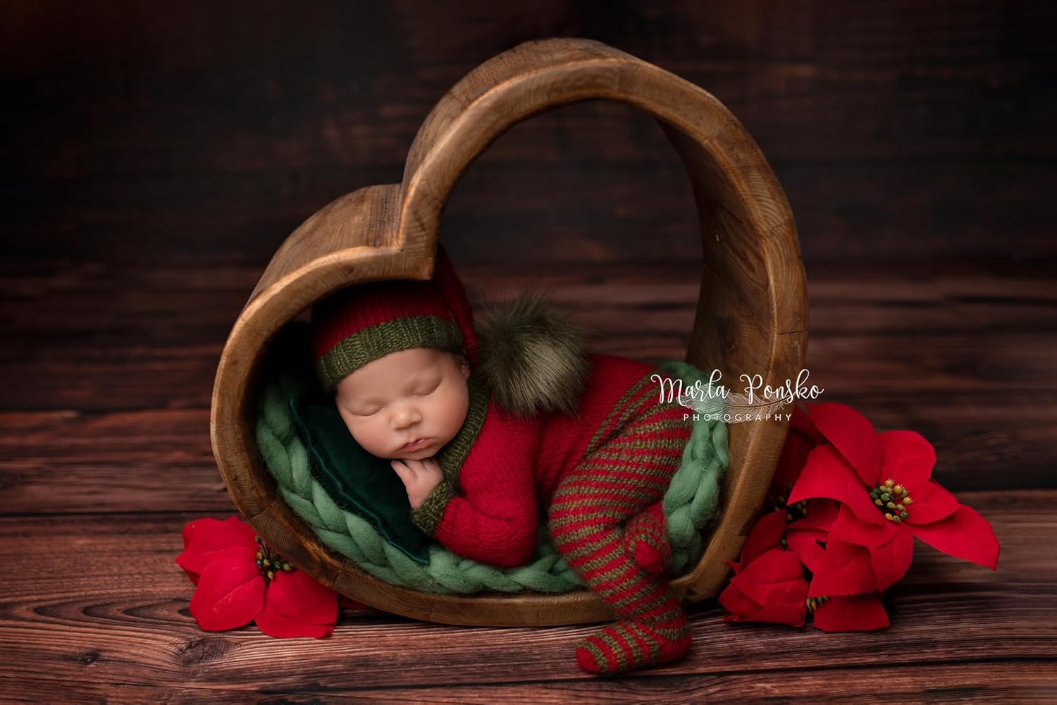 2 Piece Baby Christmas Romper and Hat Set
