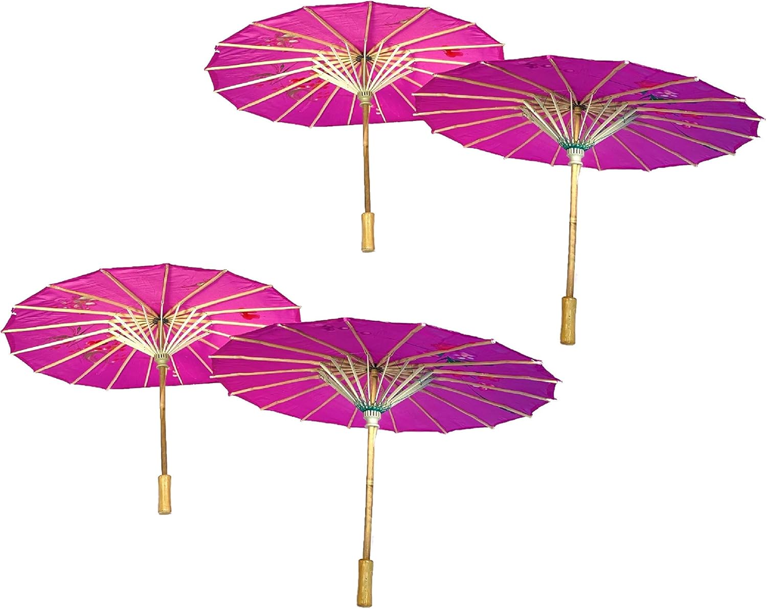 TJ Global Pack of 4 22 Kids Size Parasol Umbrellas