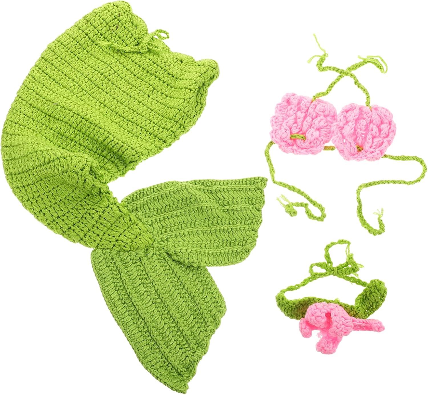 VALICLUD Mermaid Baby Costume for Newborn Girls