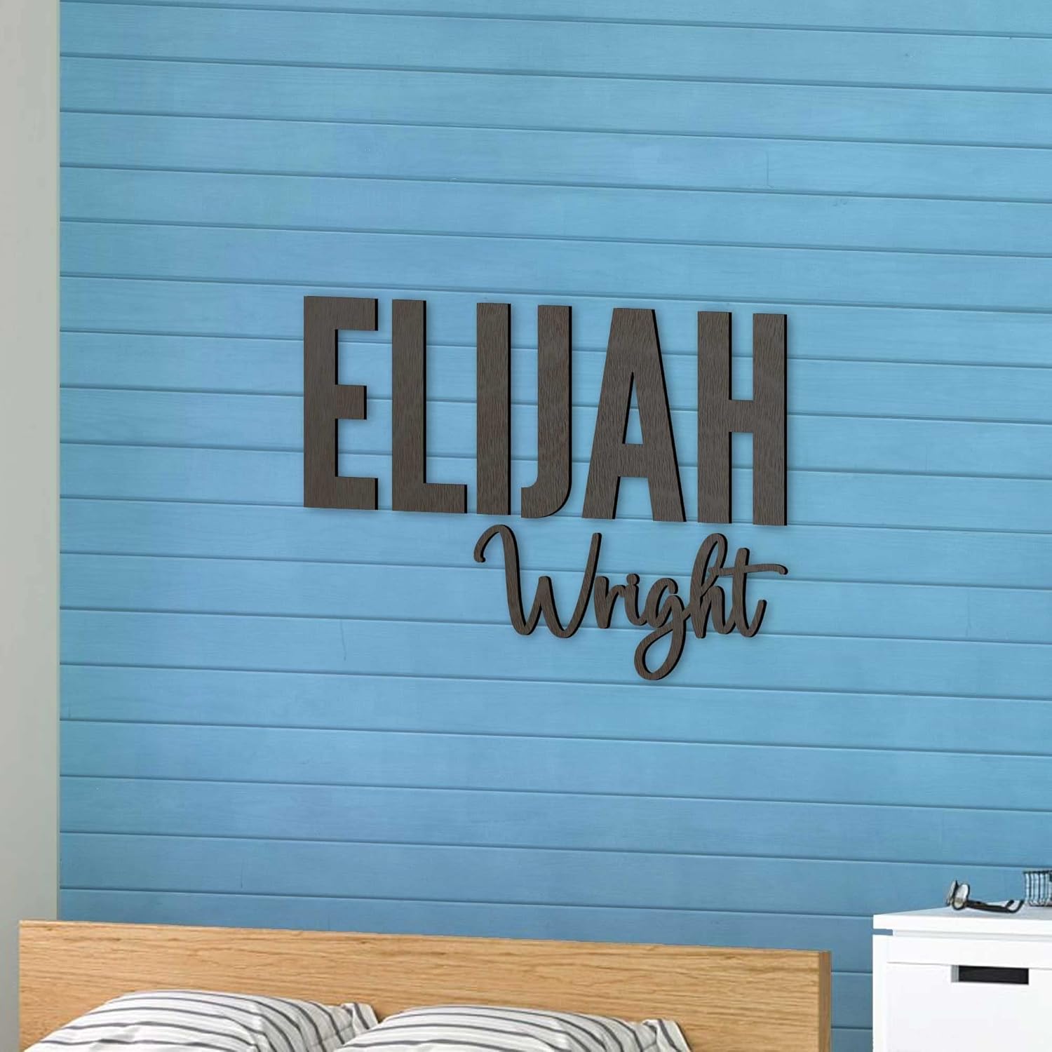 Custom Name Sign Personalized Wood Sign Boy Girl Name Sign