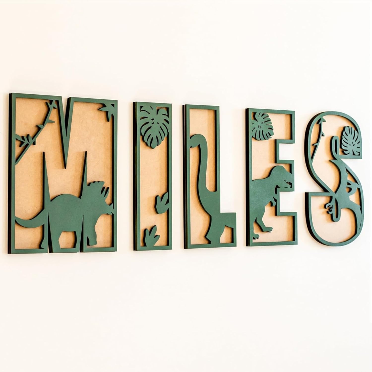 Personalized Wooden Name Sign for Baby Room Decor 1