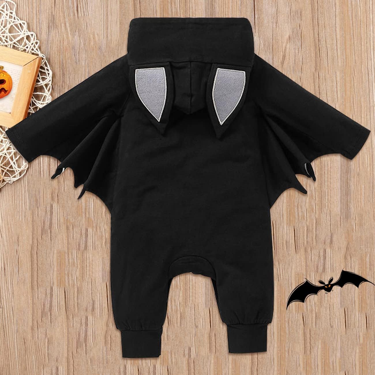 ROYLAMP Halloween Bat Costume Romper for Baby