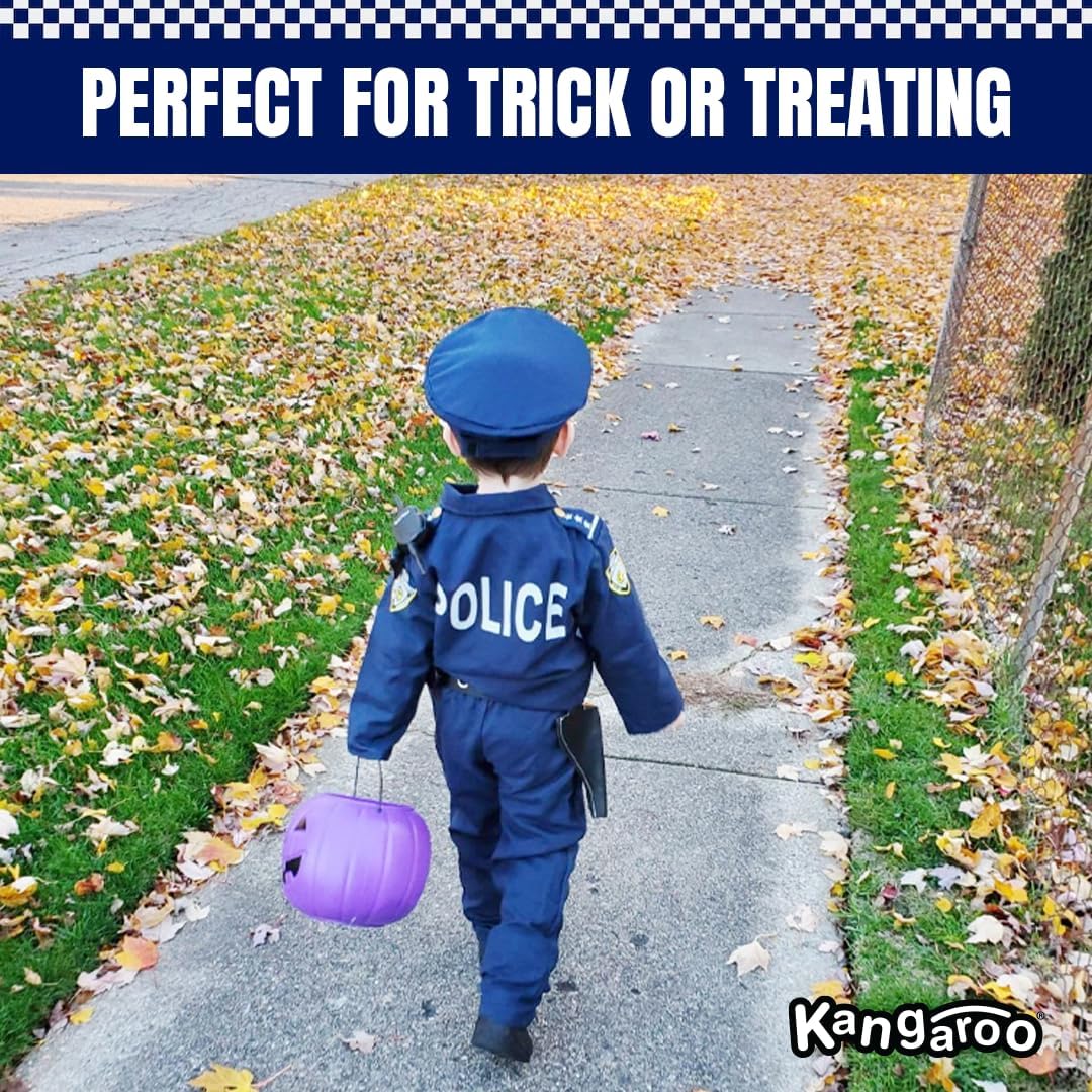 Kangaroo Police Costume Kids Set for Boys Girls