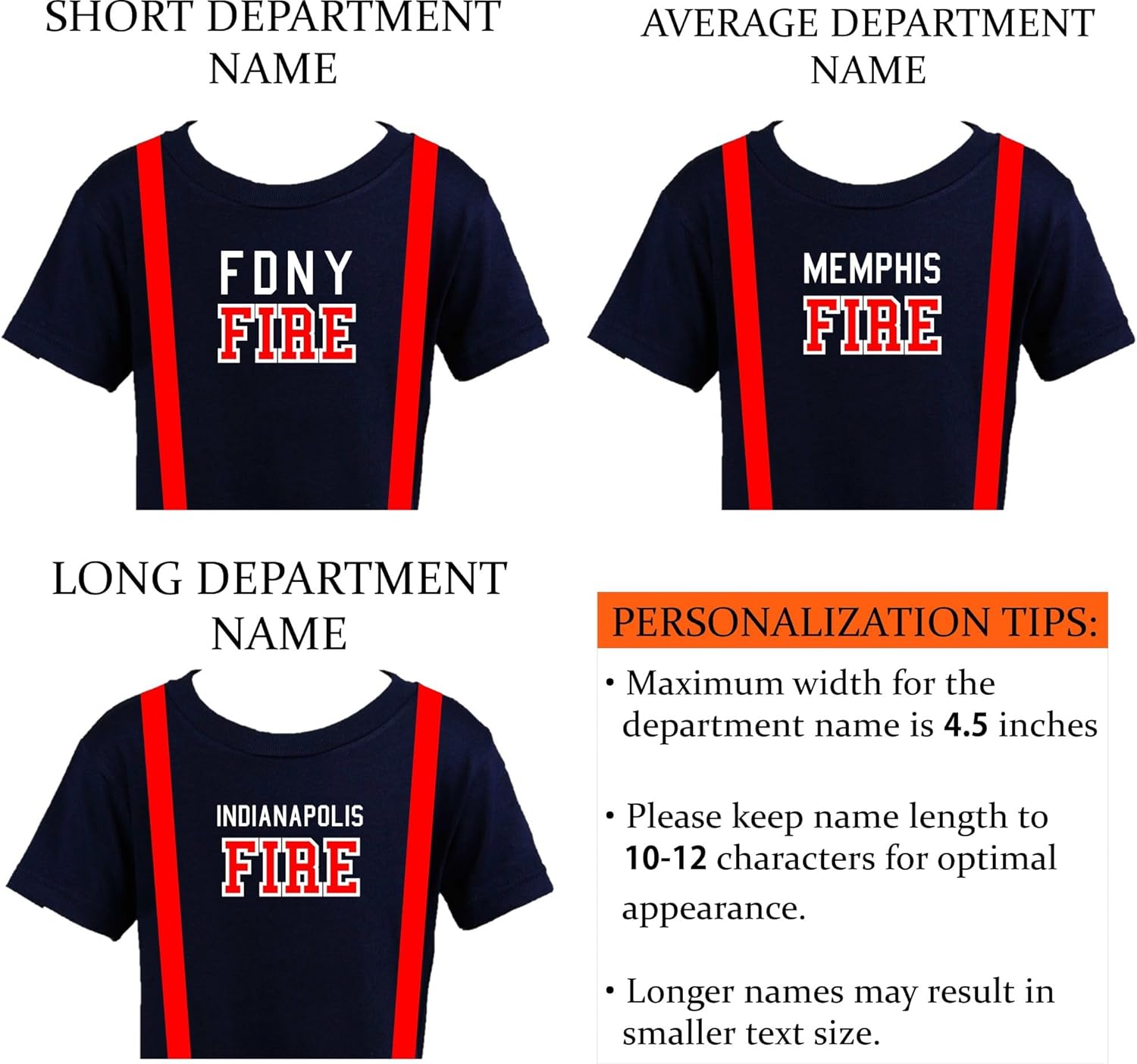Firefighter Personalized Toddler 3-Piece Outfit