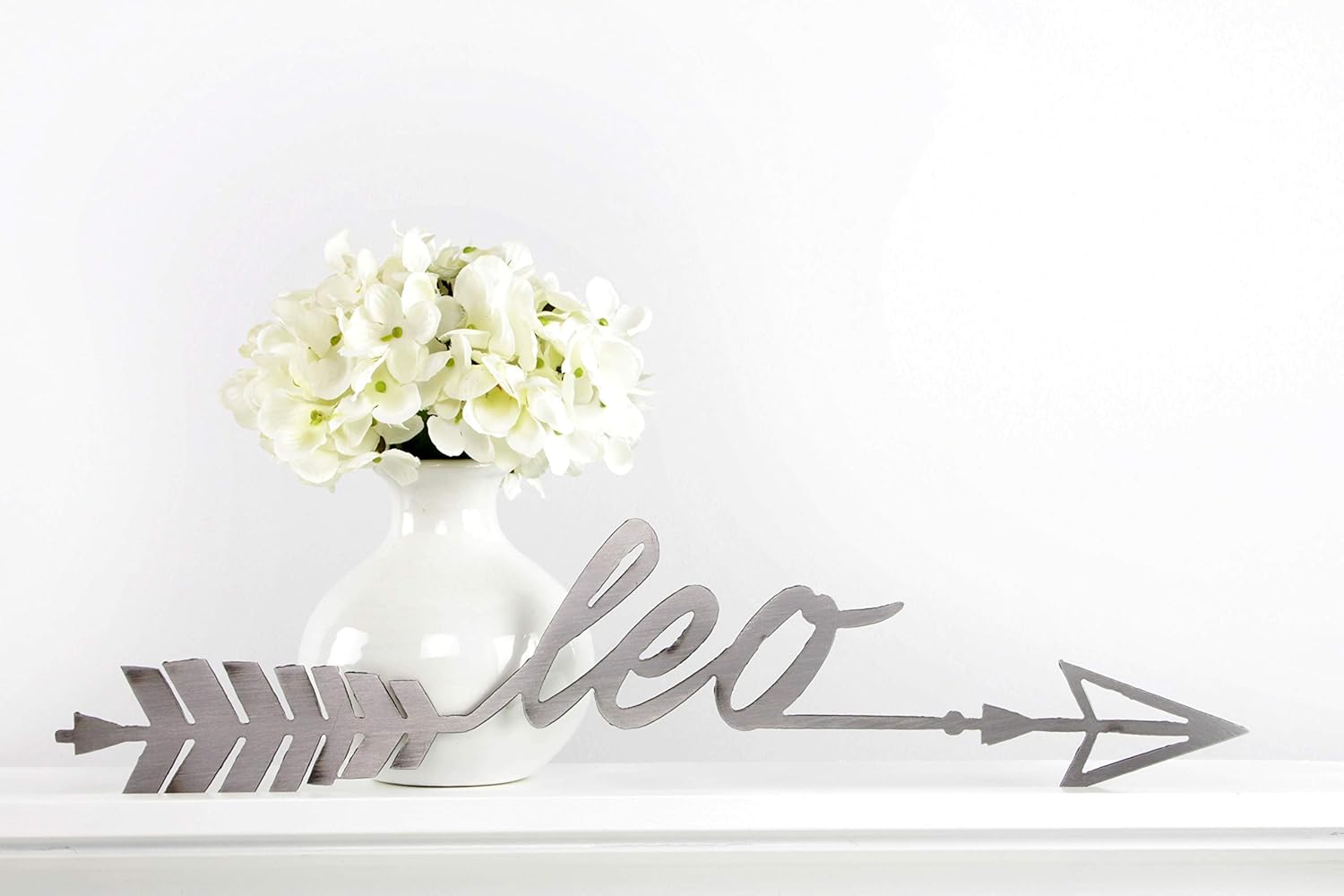 16 Custom Metal Arrow Name Sign Wall Decor