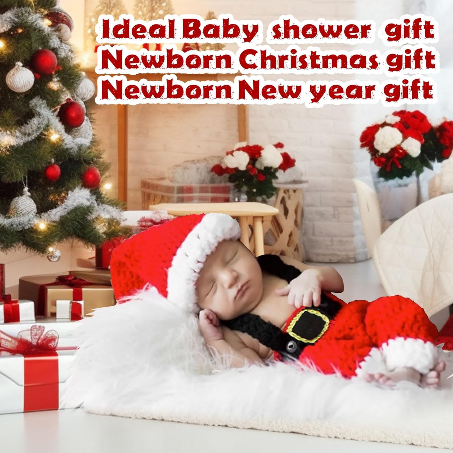 AIXIANG Handmade Baby Christmas Costume Set