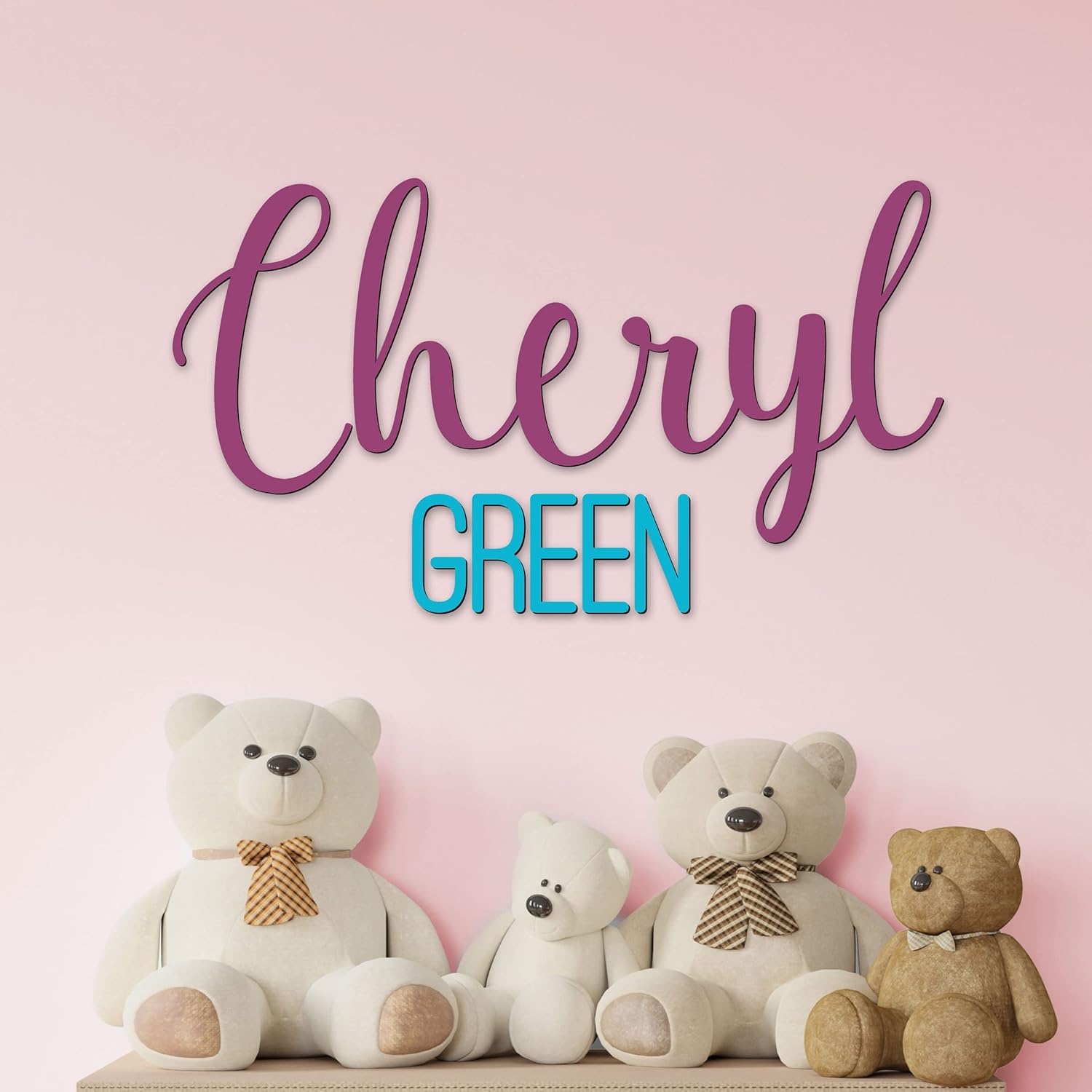 Custom Name Sign Personalized Wood Sign Boy Girl Name Sign