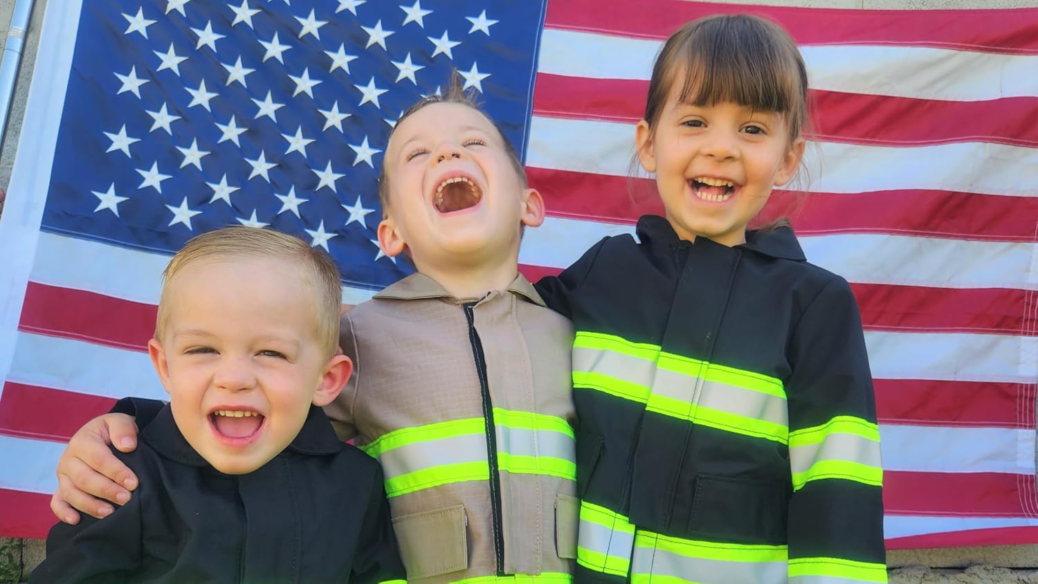 Firefighter Personalized Toddler 3-Piece Outfit