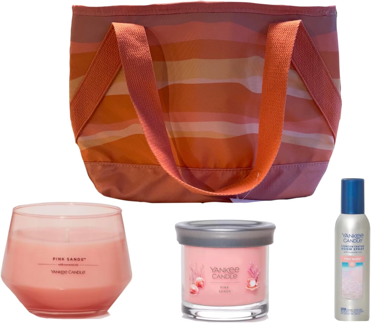 Yankee Candle Mothers Day Pink Sands Tote Gift Set