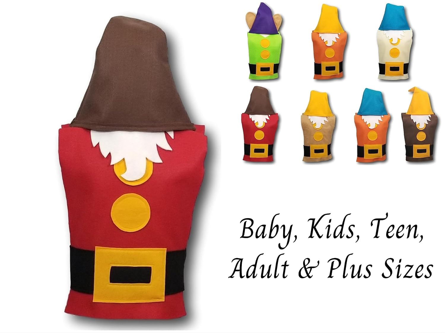Grumpy Dwarf Classic Costume Set - All Sizes