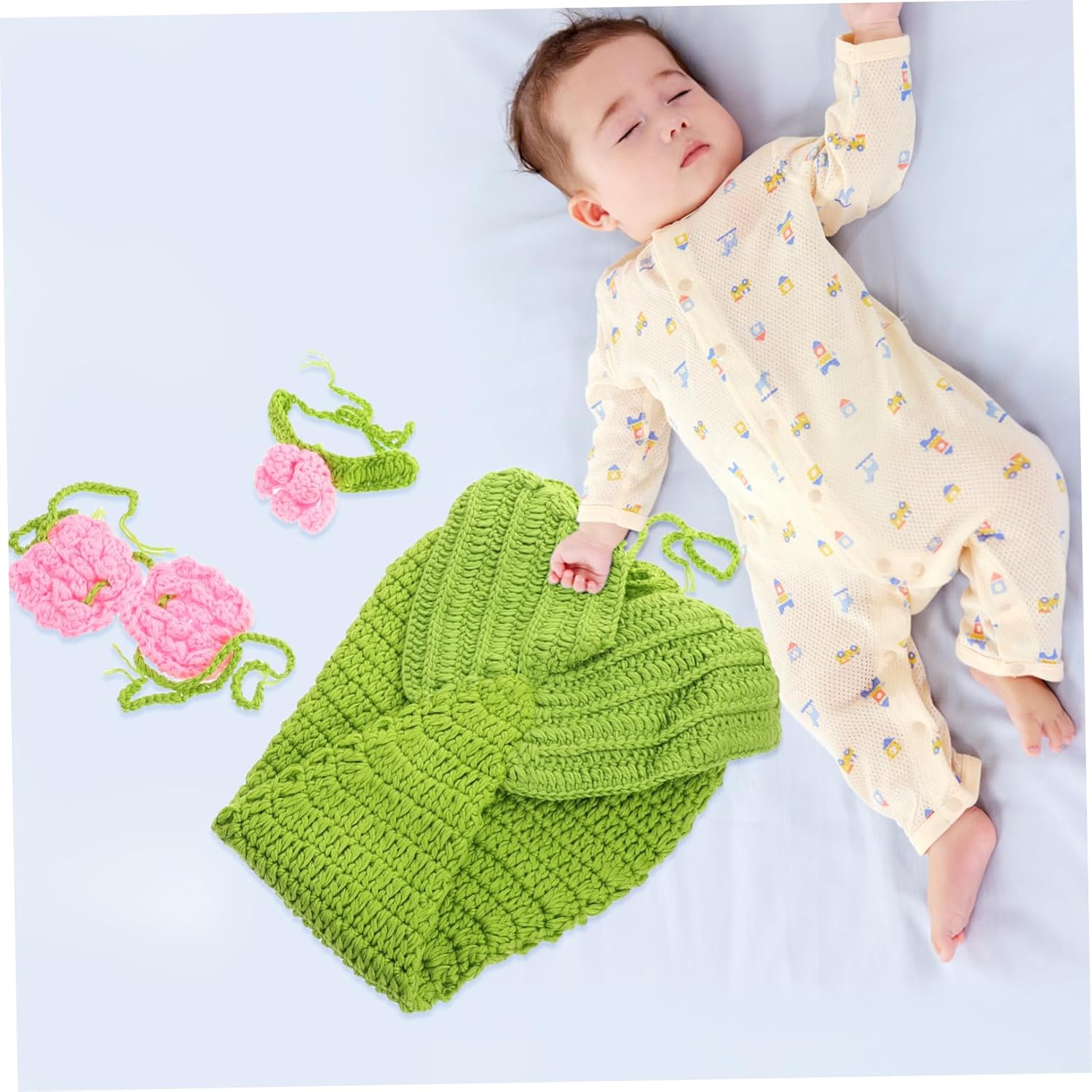 VALICLUD Mermaid Baby Costume for Newborn Girls