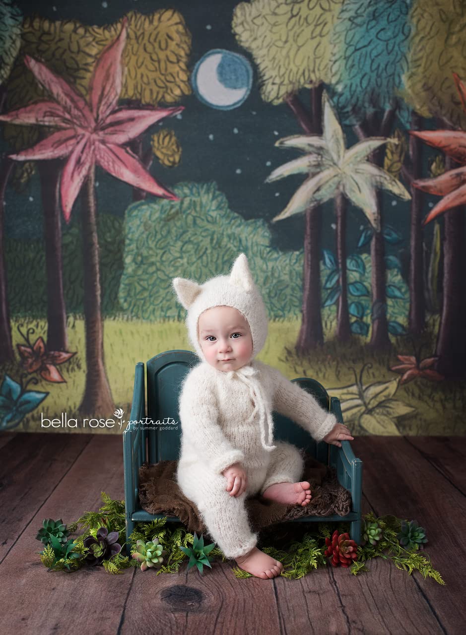 Handmade Wolf Costume for Toddlers 3-6 Months