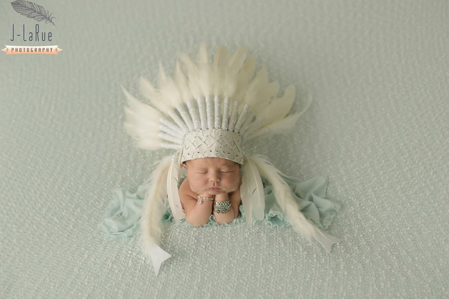 The World of Feathers K20 Baby Cap with Real Feathers