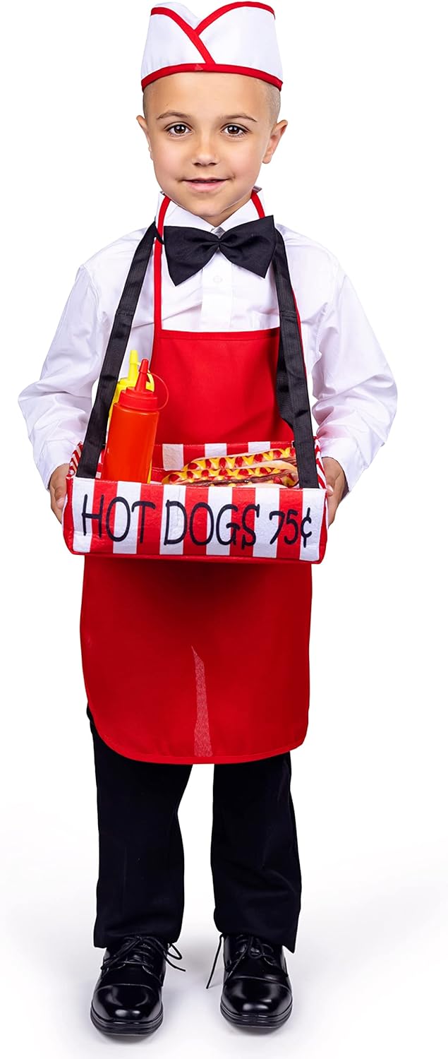 Dress Up America Waiter Costume Set for Kids