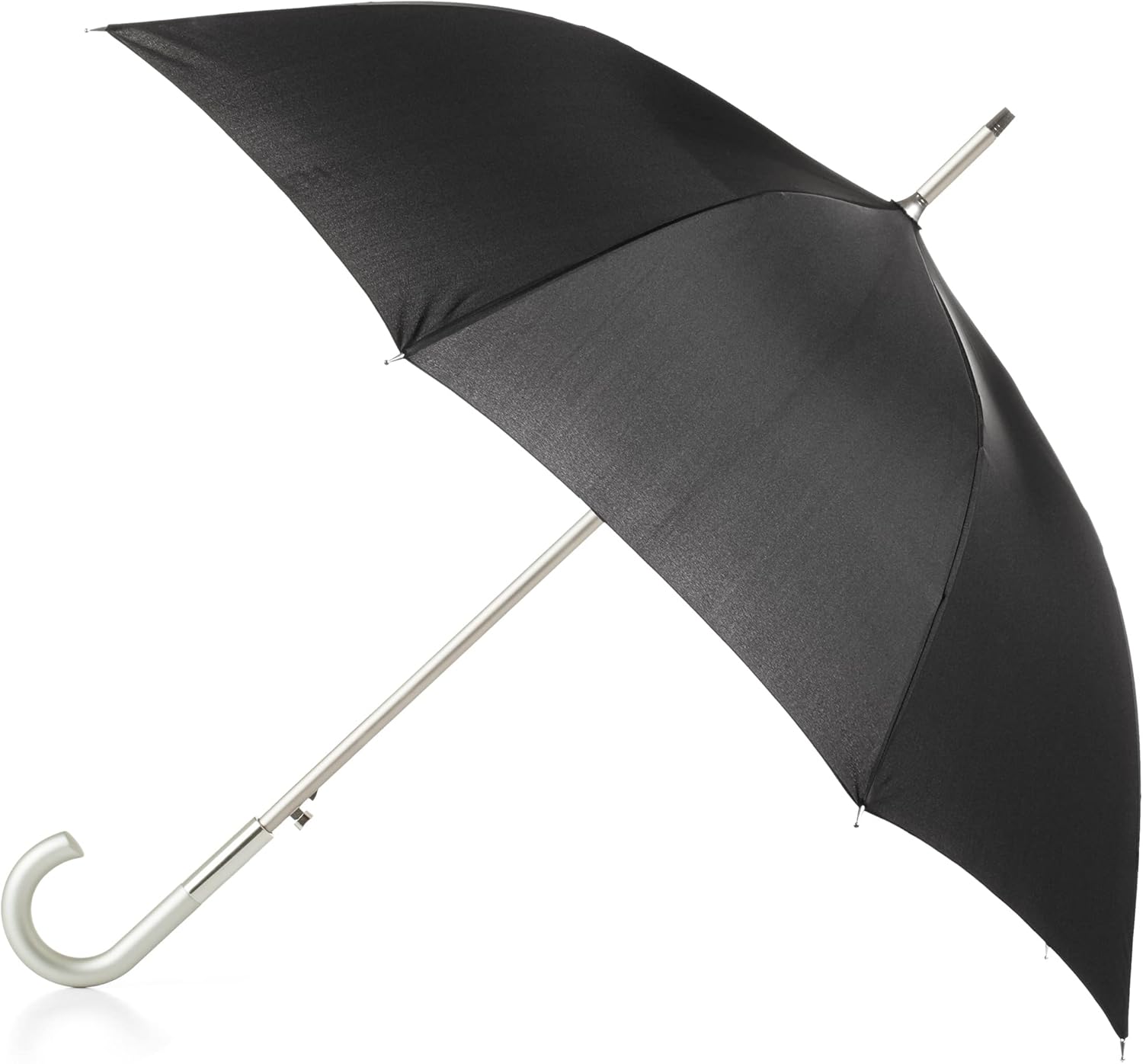 Totes Unisex Auto Open J-Handle Stick ECO Umbrella 1