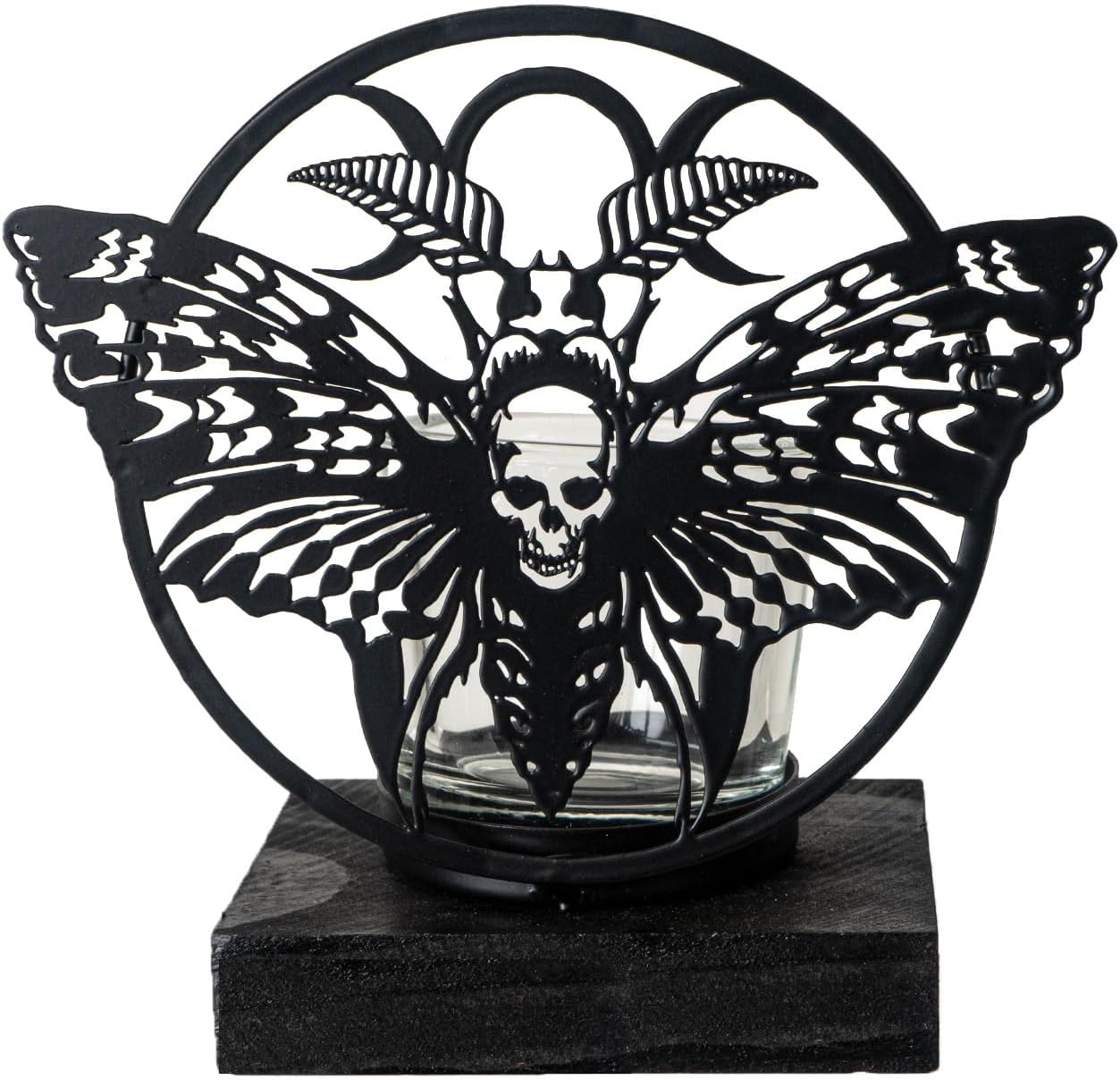 Pacific Giftware Deaths Head Moth Tea Light Holder 1