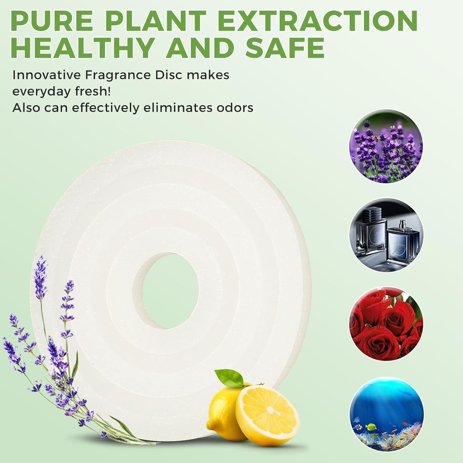 4 Flavors 24 Pcs Towel Warmer Fragrance Discs
