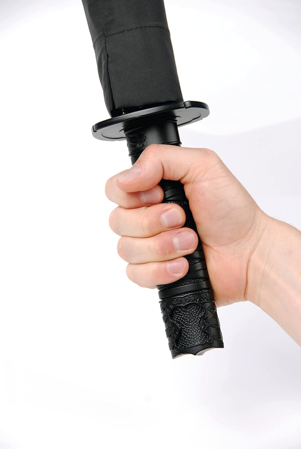 Kikkerland Samurai Sword Handle Folding Umbrella 1