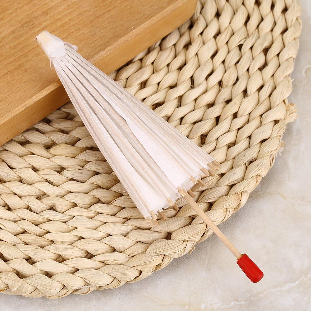 23 Handmade Oiled Paper Bamboo Parasol Umbrella