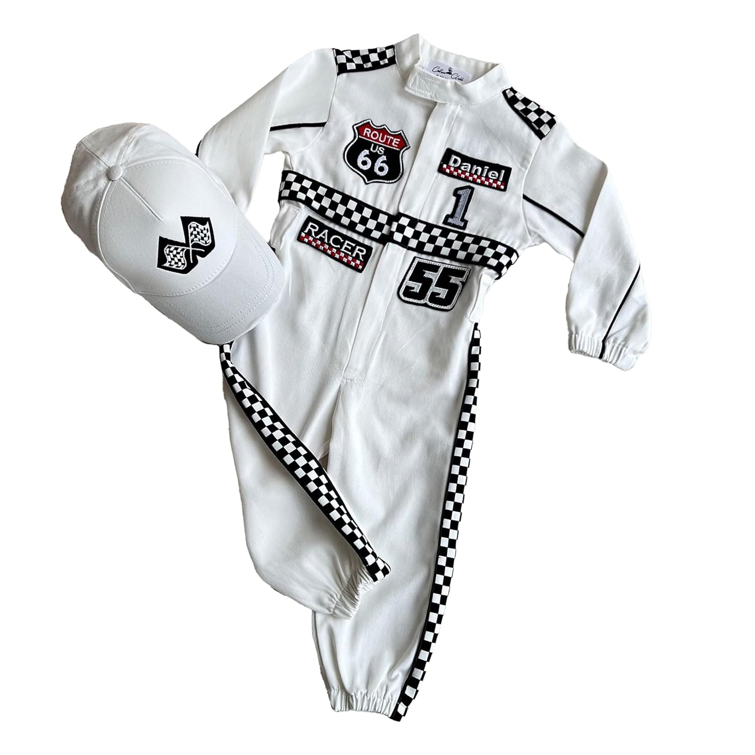 Handmade Race Car Driver Costume for Toddlers - 2T 1