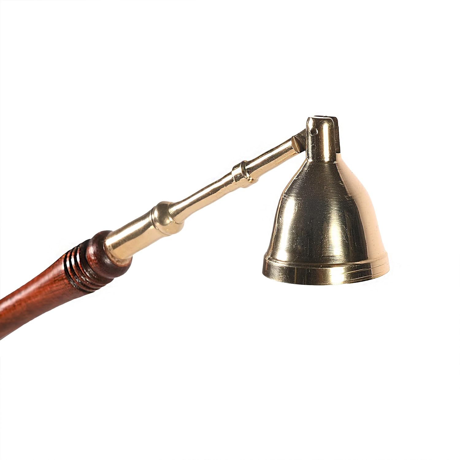 Incense Garden Candle Snuffer 2 Pack Brass Tip Wood Handle 1