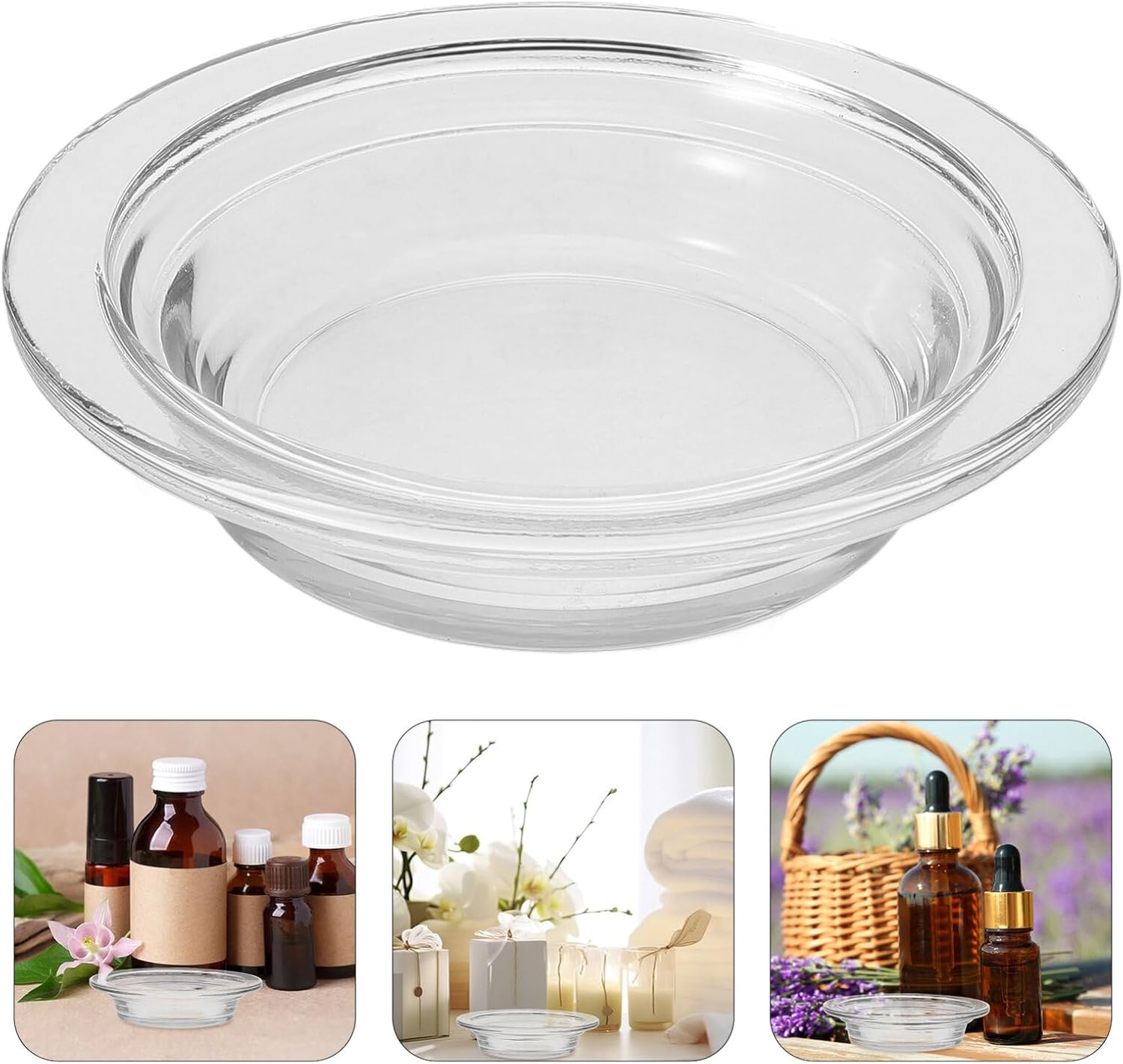 Luxshiny Aromatherapy Wax Warmer Glass Plate Replacement
