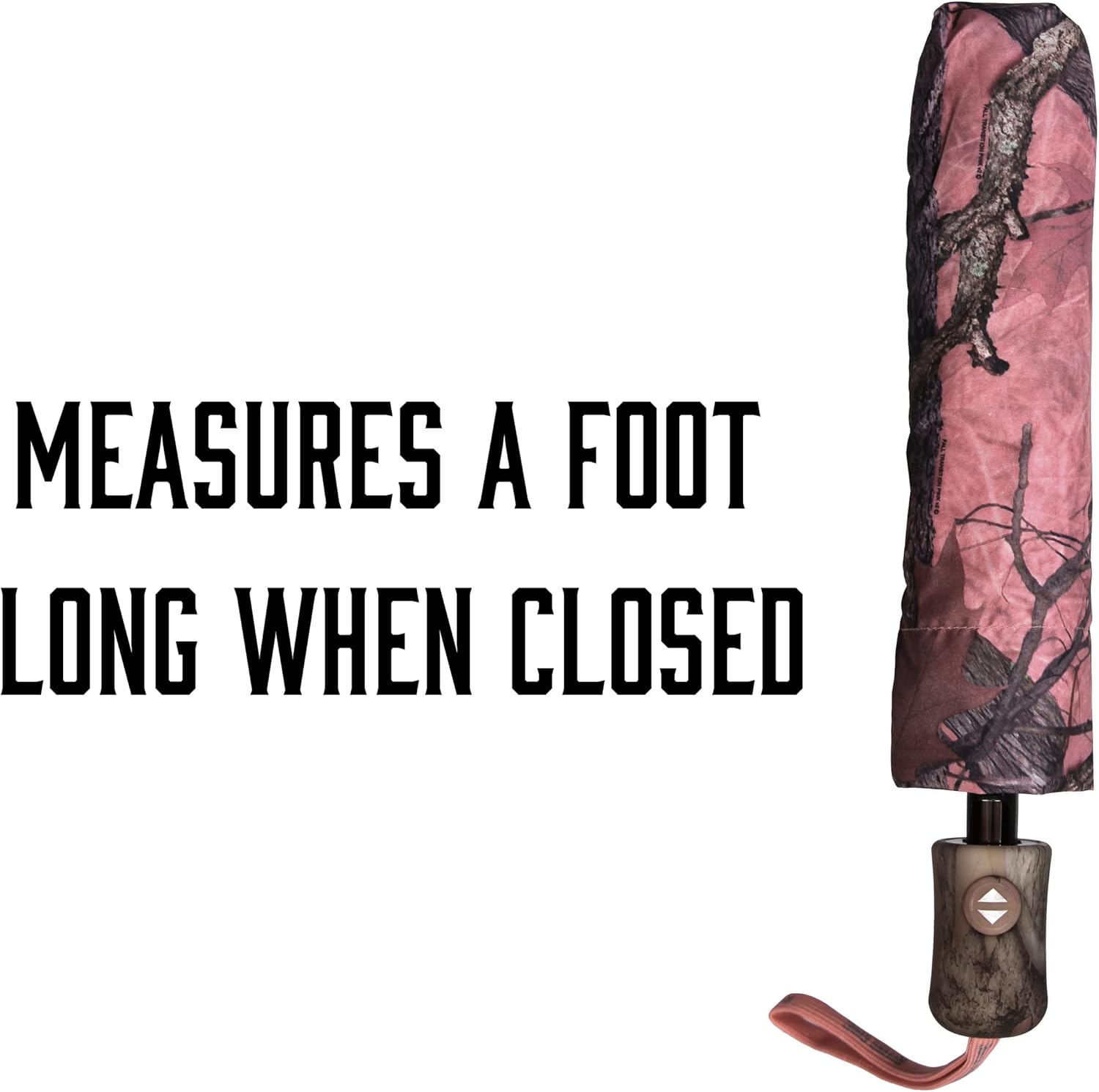 Rivers Edge Products Automatic Windproof Umbrella - Fall Transition Camouflage