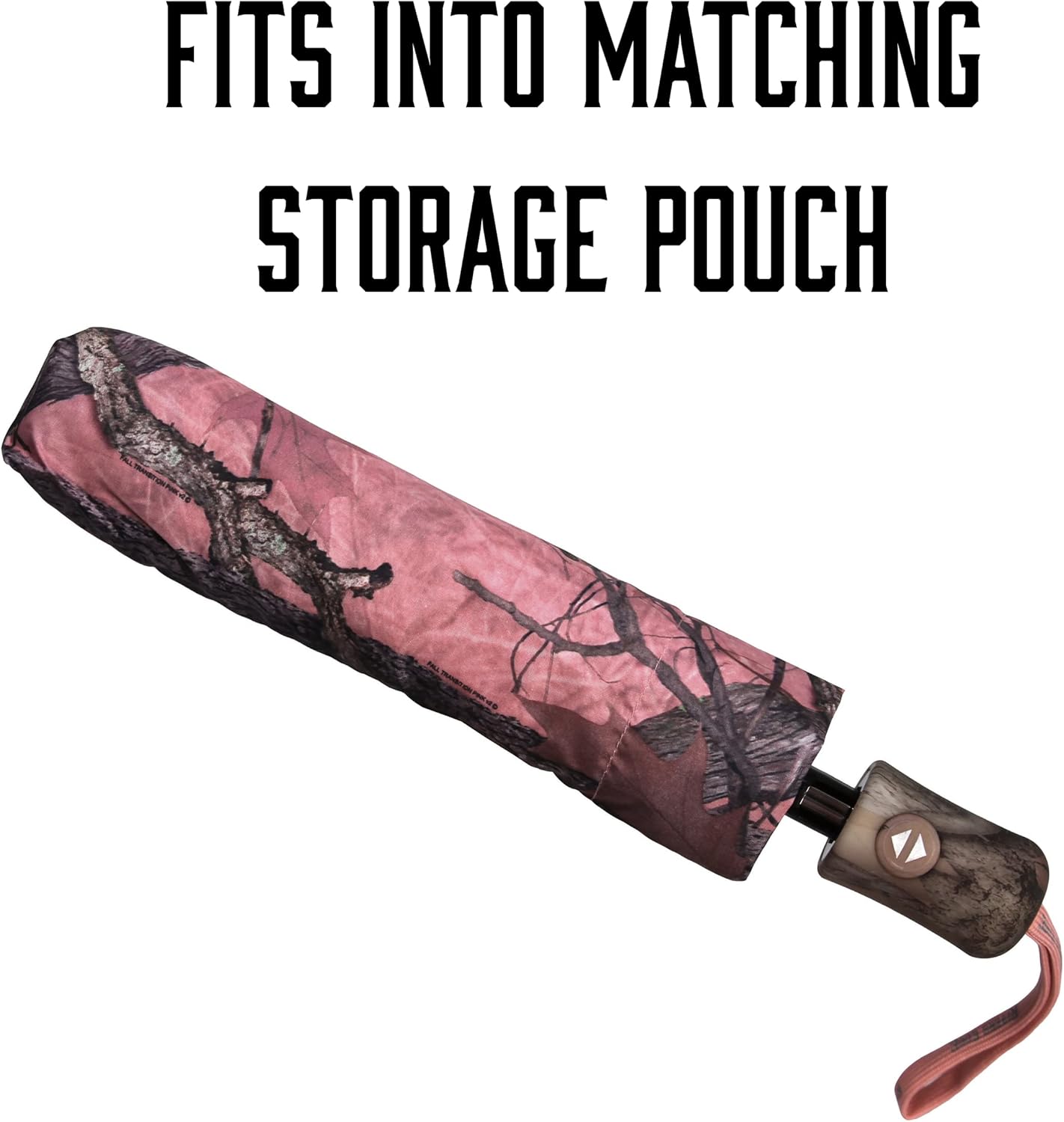 Rivers Edge Products Automatic Windproof Umbrella - Fall Transition Camouflage