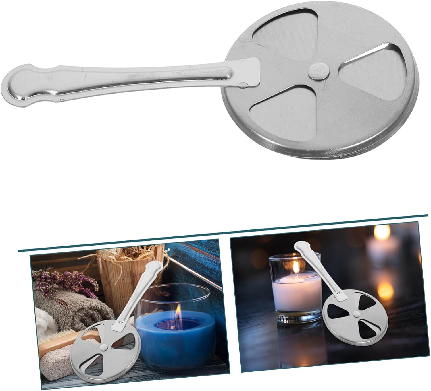 HAWILLOSCH Candle Snuffer Stainless Steel Flame Extinguisher