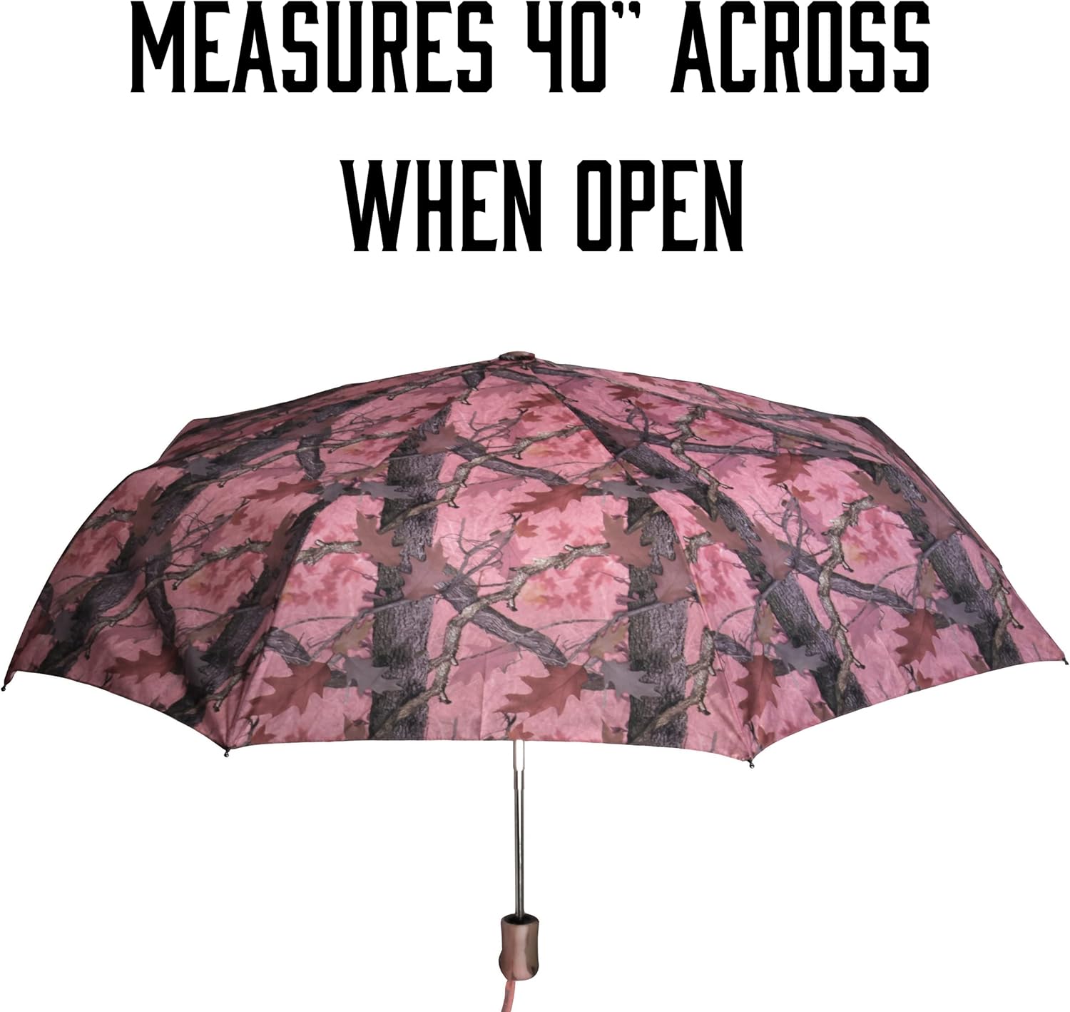 Rivers Edge Products Automatic Windproof Umbrella - Fall Transition Camouflage