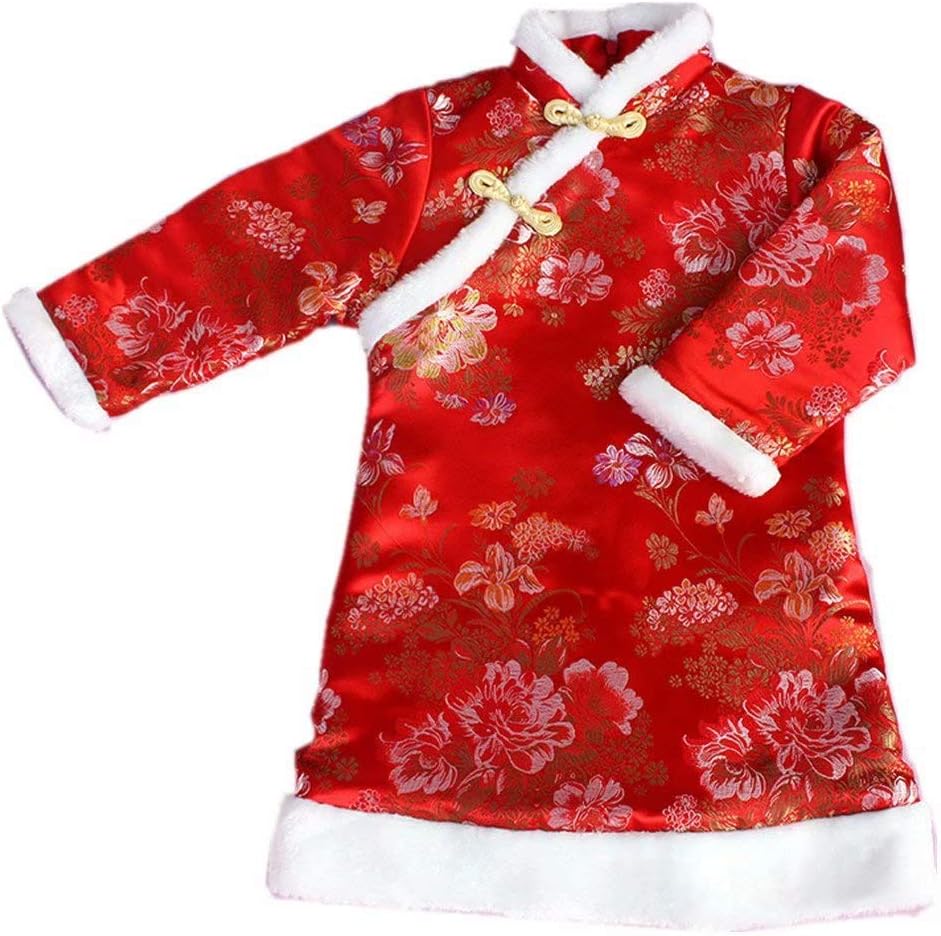 Baby Girls Chinese Qipao Dress Coat