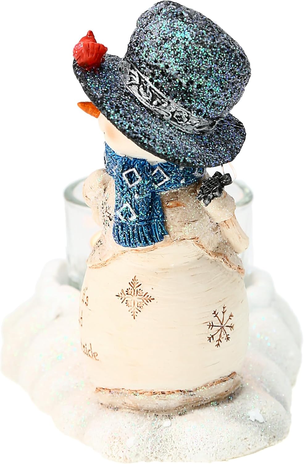Pavilion Gift Company - Cold Outside Snowman Tealight Holder 1