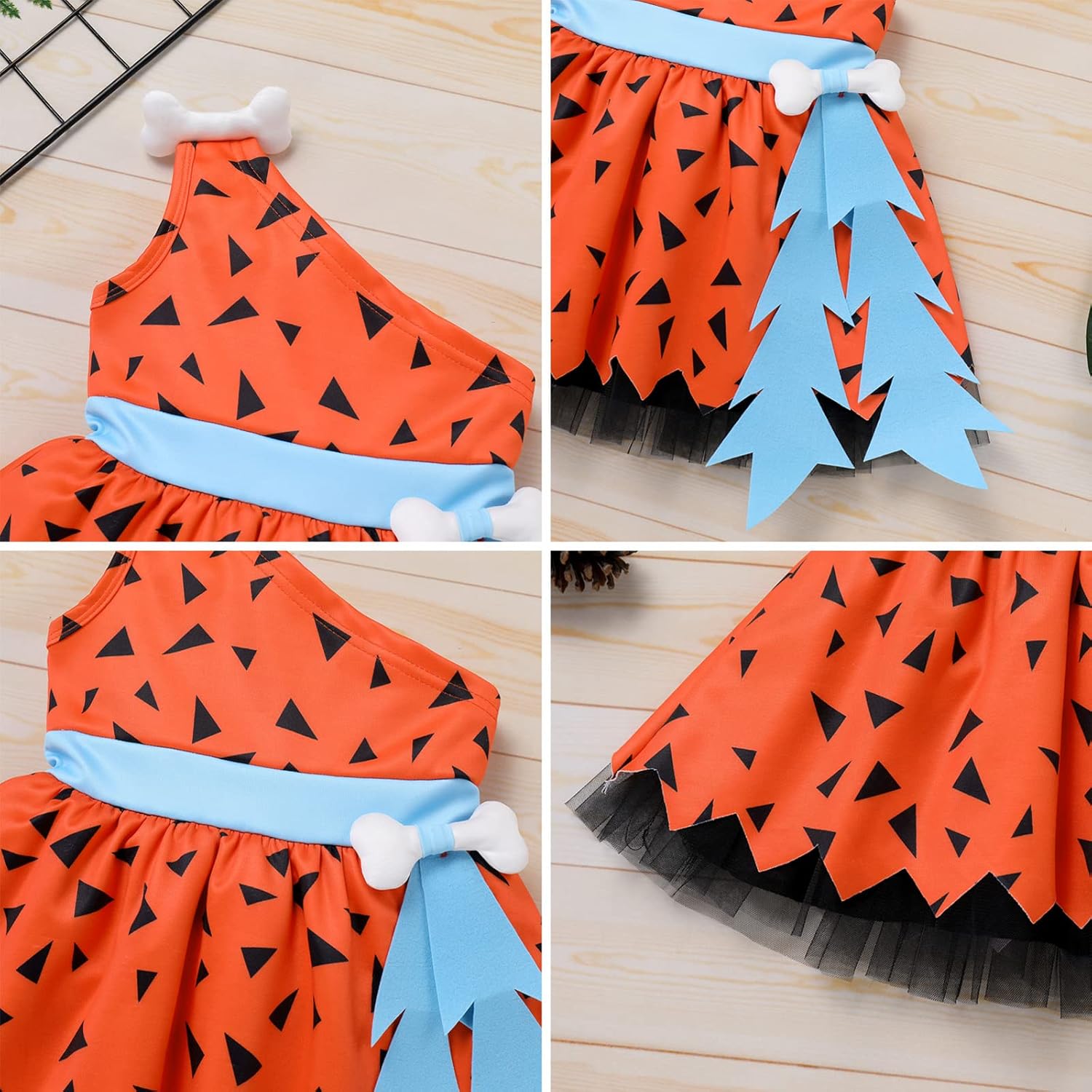 IBTOM CASTLE Caveman Costume for Kids 1