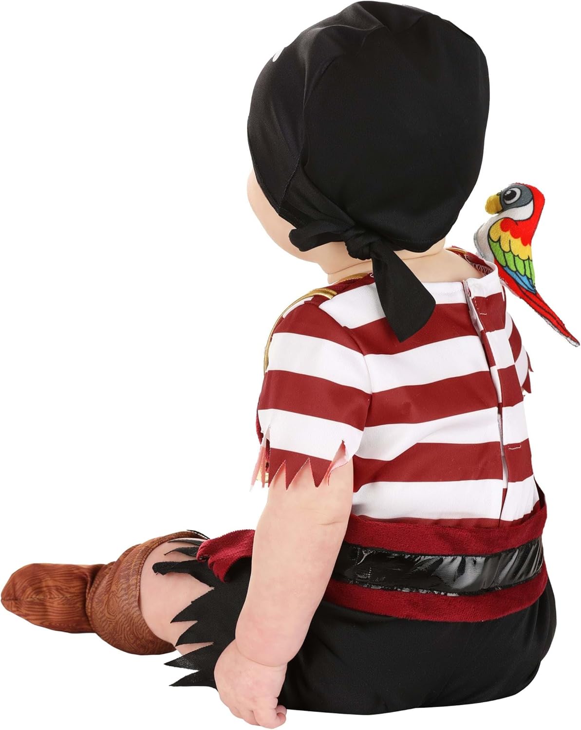 Infant Pirate Costume for Halloween - Peg-Legged Captain Outfit