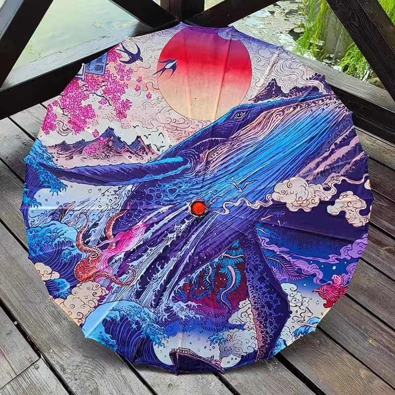 32 Bestage Handmade Oiled Silk Bamboo Umbrella