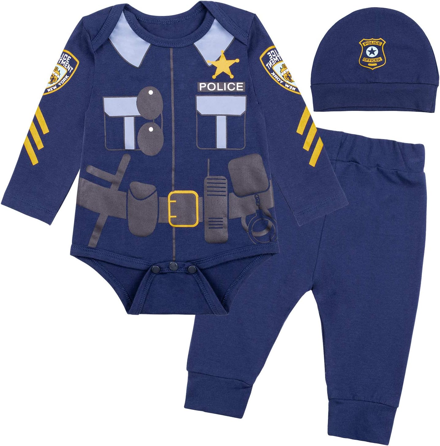 Paddy Field Police Costume Bodysuit for Baby 1
