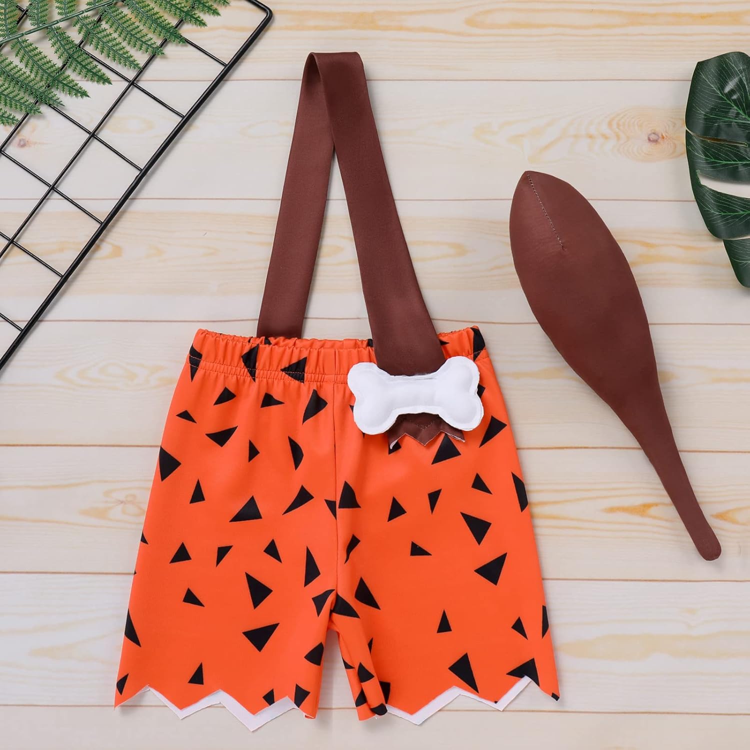 IMEKIS Kids Caveman Costume for Baby Boy Girl