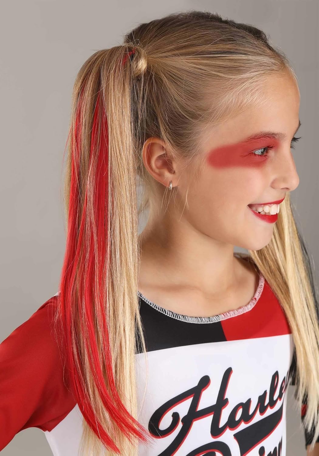 Fun Costumes Girls Harley Quinn Costume Jester Jumpsuit