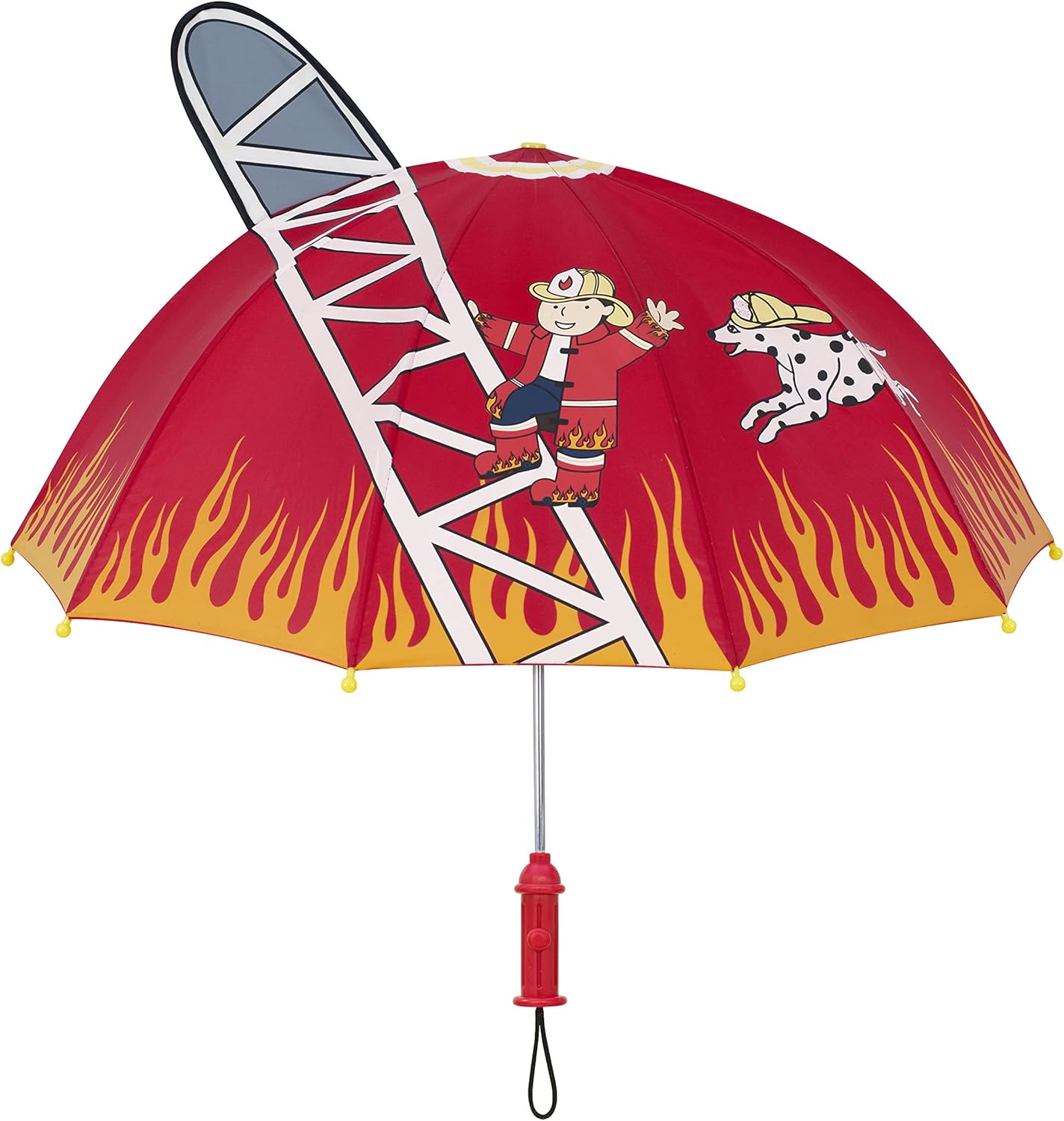 Kidorable Red Fireman Umbrella for Boys 1