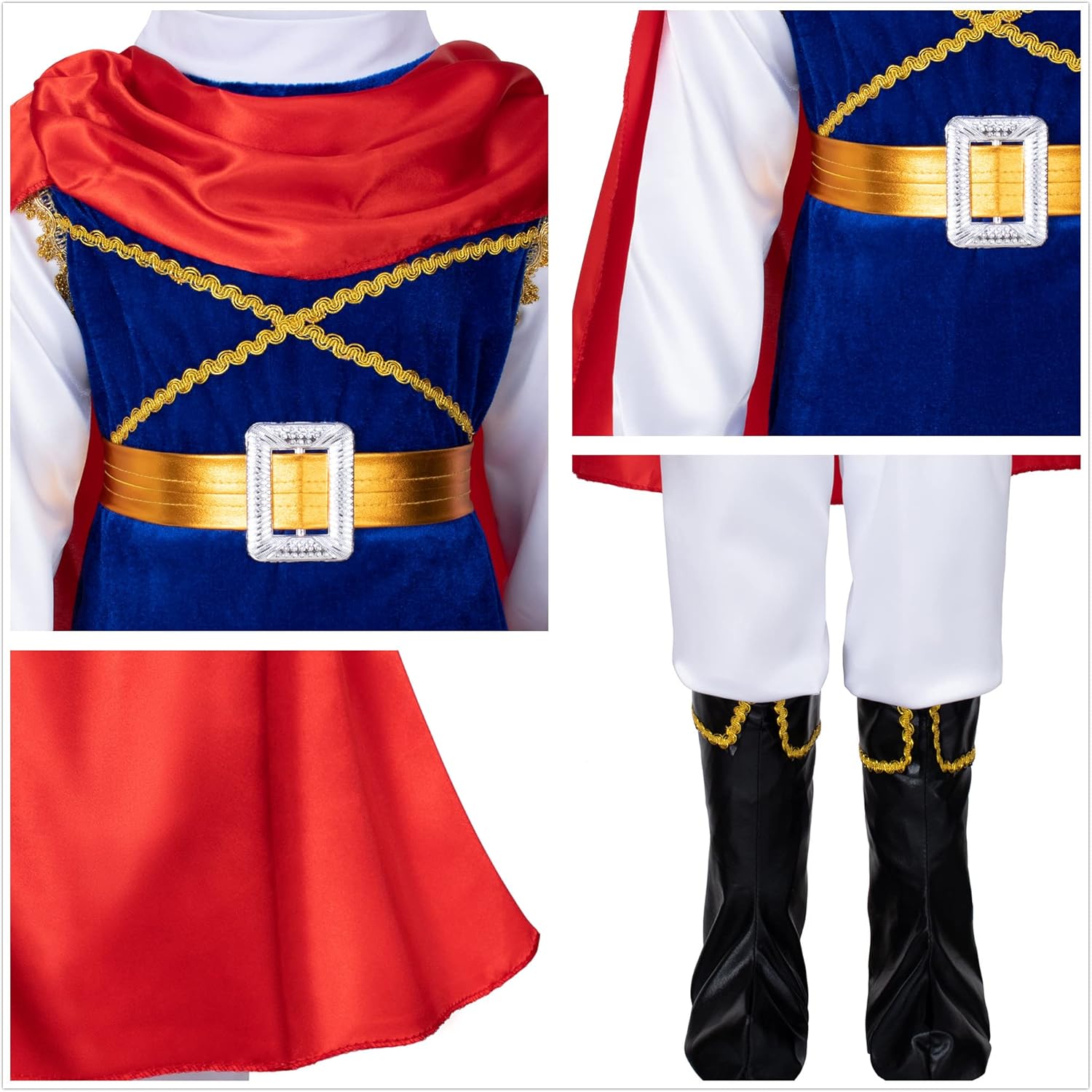 Elibelle Boys Prince Charming Costume Royal Outfit