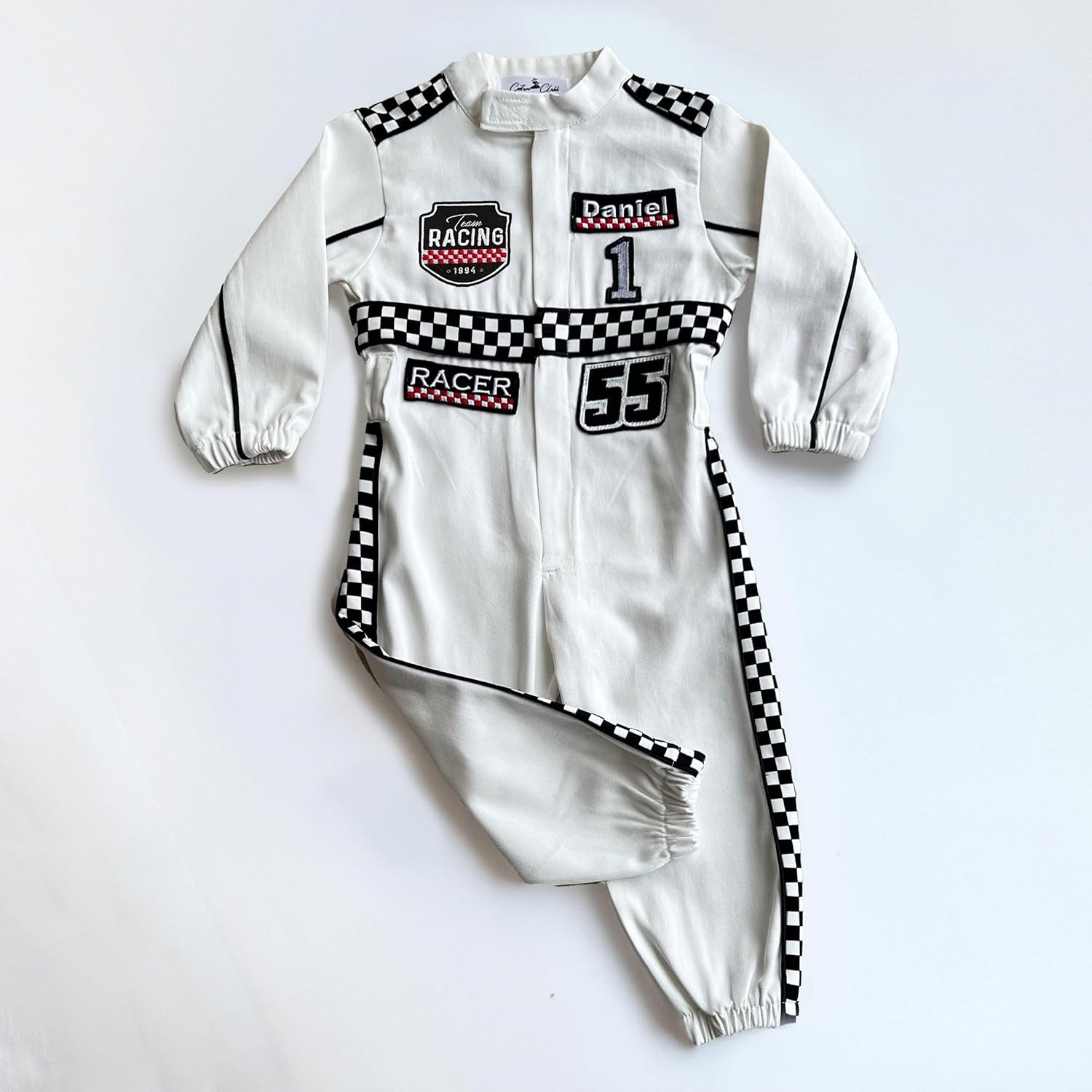 Handmade Race Car Driver Costume for Toddlers - 2T 1