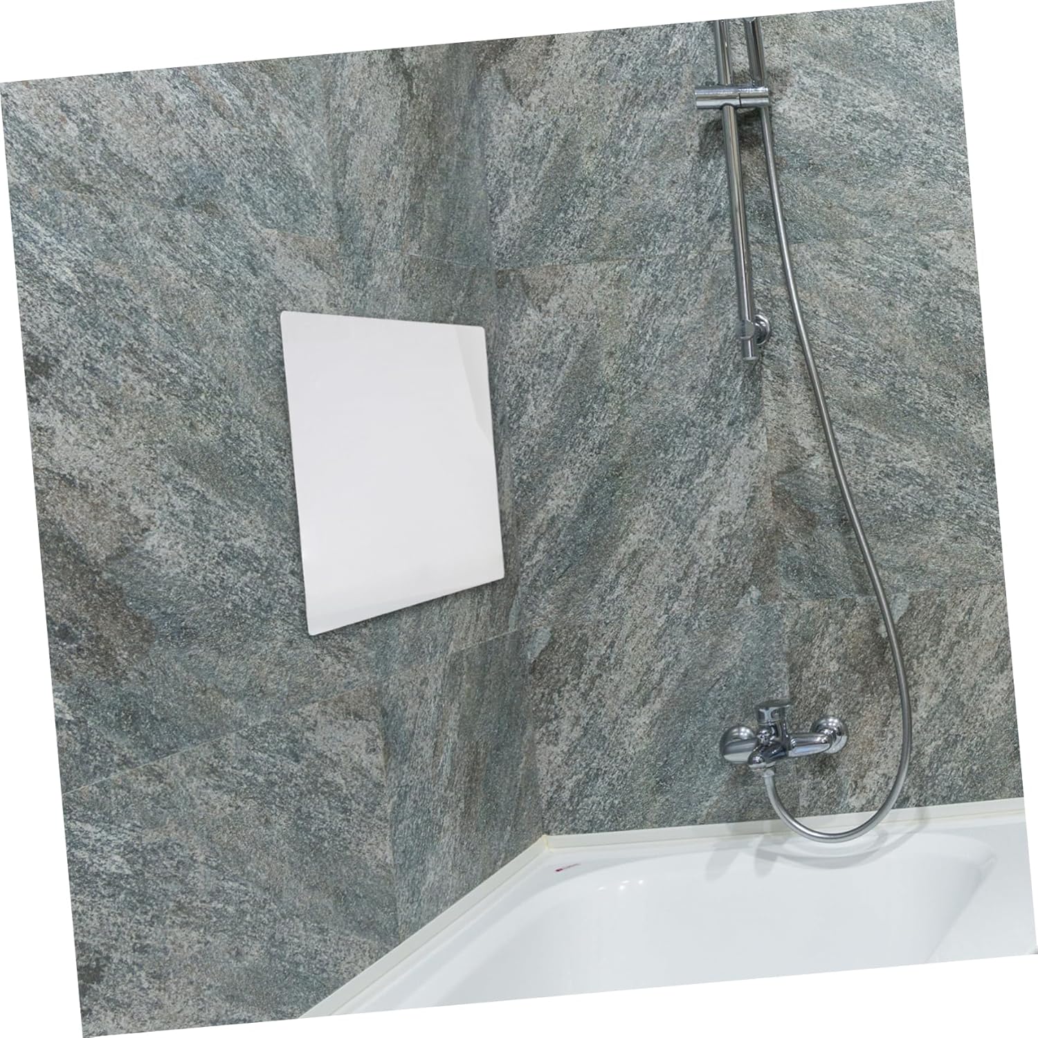 ERINGOGO Large Vanity Mirror Set 2pcs Self-Adhesive Acrylic