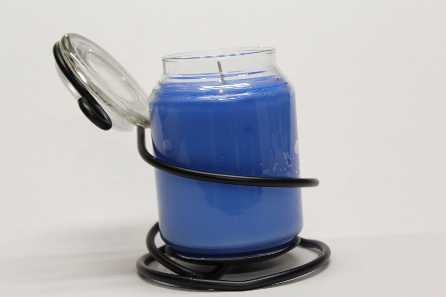 Wrought Iron Jar Holder - Handmade Amish Design