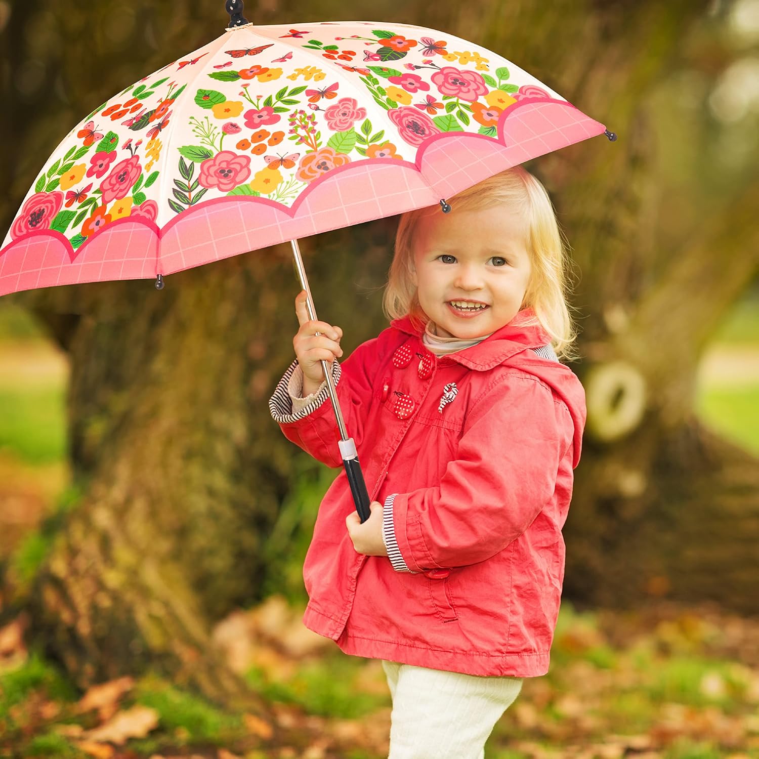 Stephen Joseph Toddler Umbrella with Pinch Free Closure